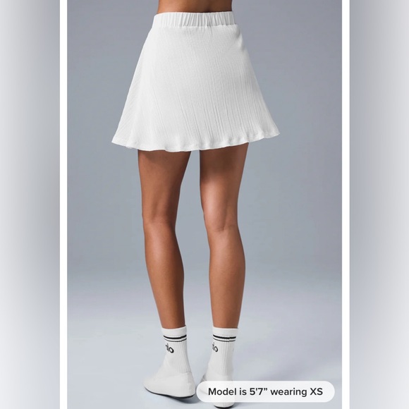 Micro Plisse Tennis Skirt - Picture 3 of 6